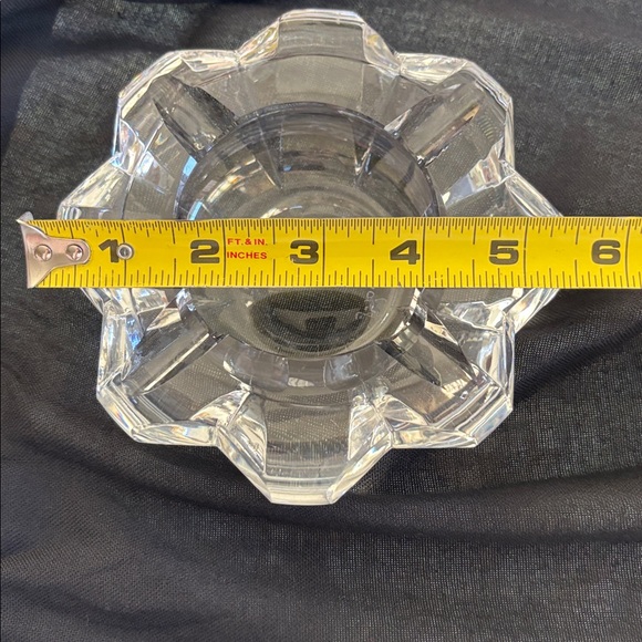 St. Louis France Vintage Crystal Ashtray - Picture 6 of 8